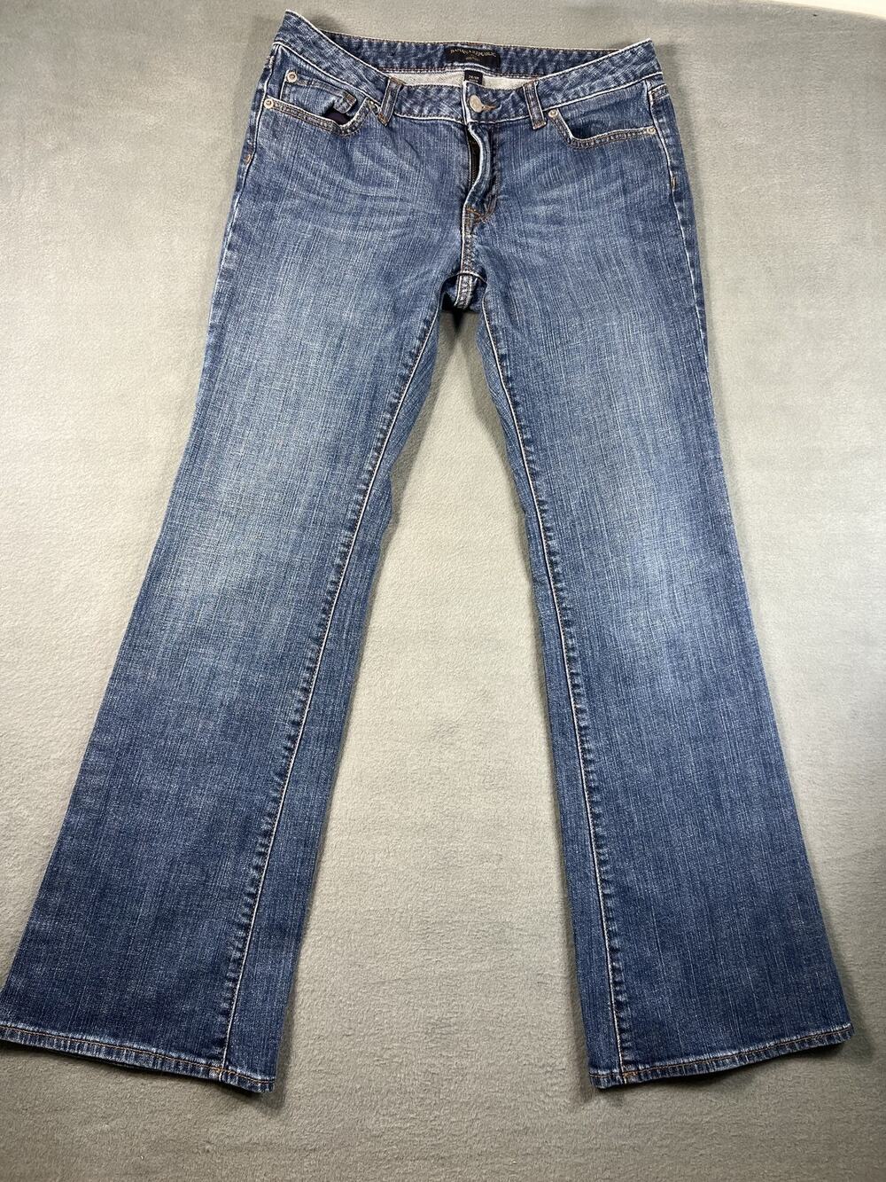 Banana Republic Bootcut Jeans Women's Size 28/6R Blue Denim Regular Fit
